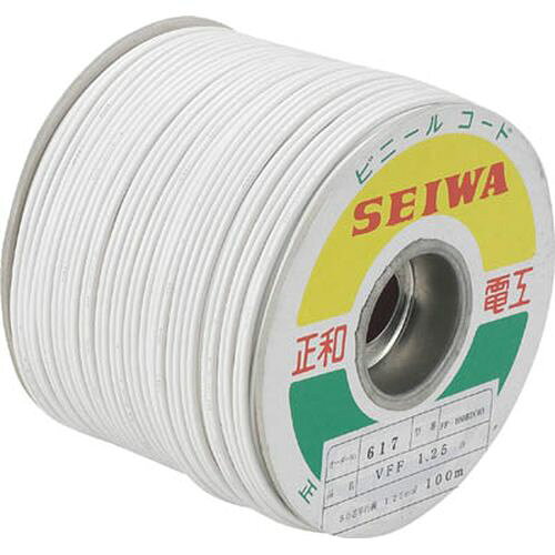 樂天商城 - 平行線VFFビニールコ-ド FF100BD_3182W 白 全長(m):100 正和電工