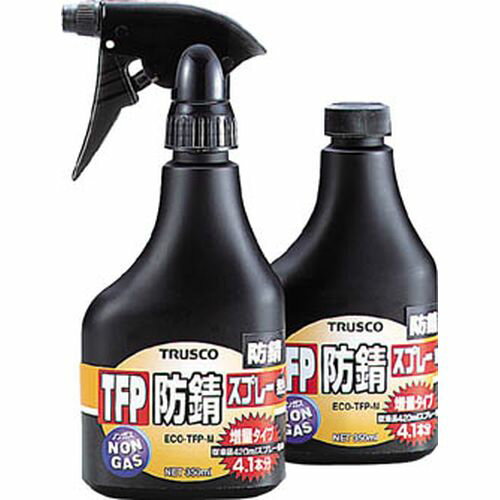 TFP防錆ノンガスタイプ 無色 替ボトル350ml ECOTFPMC 詰替 TRUSCO