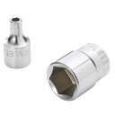 ソケット(6角) インチ 差込角:9.5mm 3SB20 対辺寸法:5/8インチ TONE