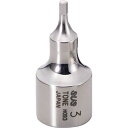 SUSヘキサゴンソケット 差込角:12.7mm S4H03 対辺寸法:3.0 mm TONE
