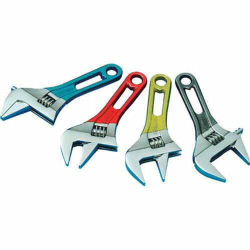 ワイドモンキレンチショートタイプ MWM30SH グレー 口開き:0-30mm スーパー