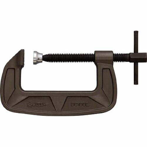 シャコ万力(バーコ型) メタリックグレー焼付塗装 BC75E 75mm スーパー