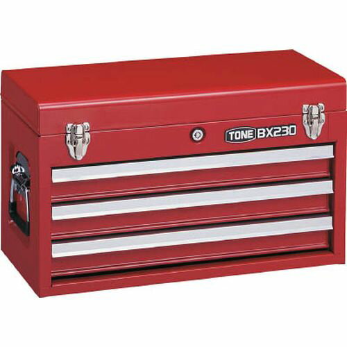 ツールチェスト 508X232X302mm BX230 レッド TONE