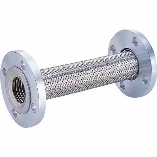 カラー式フランジ型フレキ フランジSS400 NK31220500_5160 呼び径20A×全長500mm NFK