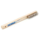 ステンワイヤーブラシ NO.3 ステン木柄3行 SK11
