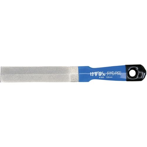 ソフトグリップダイヤモンドヤスリ両刃 100mm 千吉