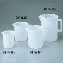 ポリ手付ビーカー 516 容量:3000ml 瑞穂