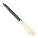 ホーム木工ヤスリ 木柄付 150MM 甲丸 日東