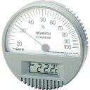湿度計 ハイエスト2型湿度計(温度計付) 754200_3011 佐藤計量器