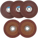 オフセット砥石 5枚組 100MMX4MM 厚さ4mm E-Value