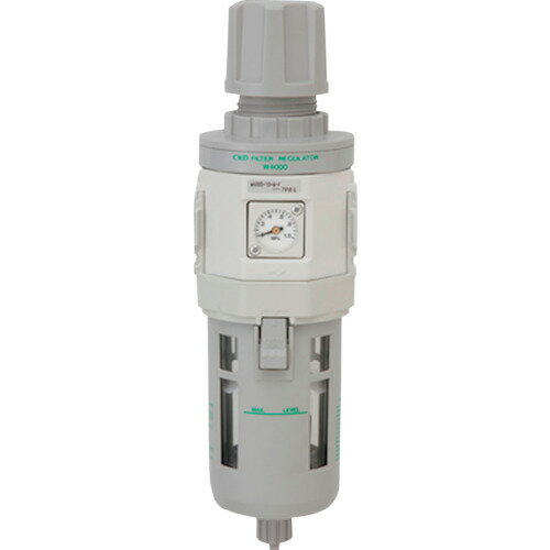 フィルタレギュレータ W400015W W4000/接続口径:Rc1/2 CKD