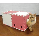 明和グラビア 猫トンネル ピンク 30x30x60cm|ペット用品・フード 猫用品・グッズ 猫用おもちゃ・室内用品 猫用室内用品