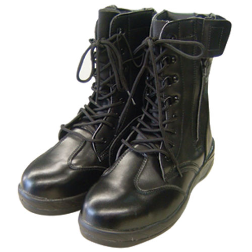 長編上げブーツ HZ-703 ブラック 26.5cm ブラック 26.5cm コーコス信岡