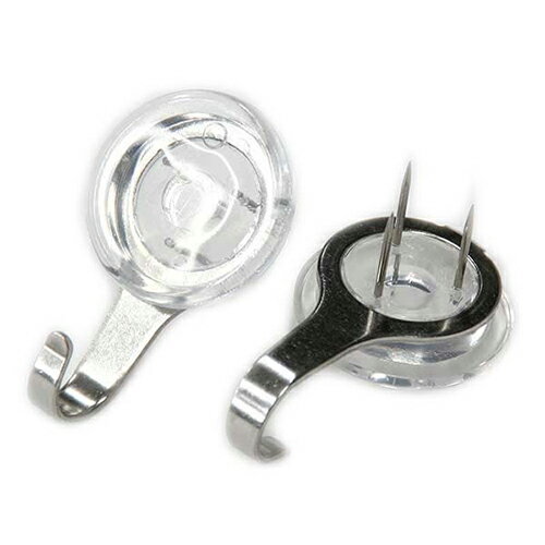 樂天商城 - スリーピンフック 2個入 クリア ハイロジック