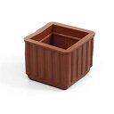 イス脚キャップ G-4-243 4コイリ 茶 30×45mm 光