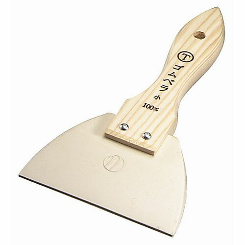 柄付ゴムベラ 白 小 ハンディ・クラウン