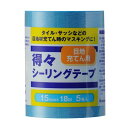 ●基材:和紙。●粘着剤:ゴム系粘着剤。 ●基材強度に優れ、躯体からガラス・サッシュまで幅広く使えます。タイル・サッシュなどの目地充填時のマスキングに。●ハンディ・クラウンの得々シーリングテープSをDCMでは販売しております。その他の塗装用具...