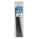 ★10%OFFクーポン 5日23:59迄 さらにP5倍★リピートタイ RPT300W- 10BK 043307 黒 300mm OHM