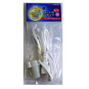コード付レセップ HS-L1715SZR/W 白 口金:E17用 OHM