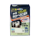 水性外かべ凹凸塗料ツヤあり 14L 14L ホワイト ホワイト アサヒペン
