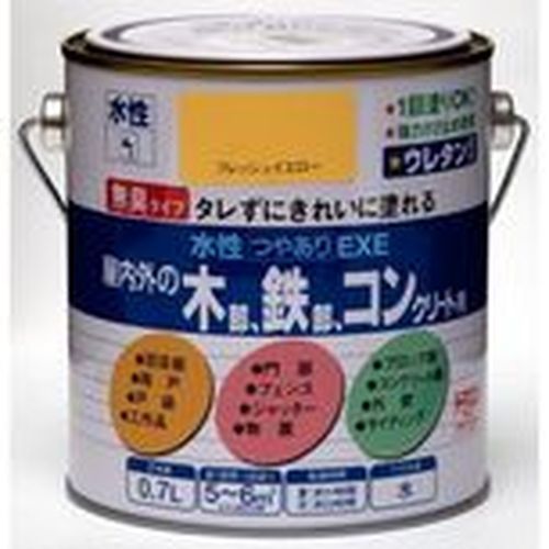 水性 つやあり EXE 0.7L カカオブラウン ニッペ