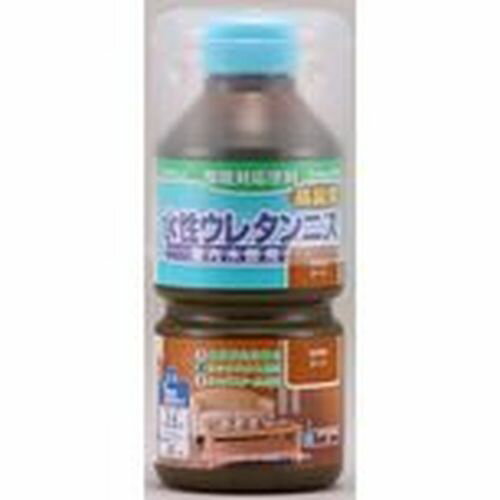 水性ウレタンニス 300ml チーク 和信ペイント