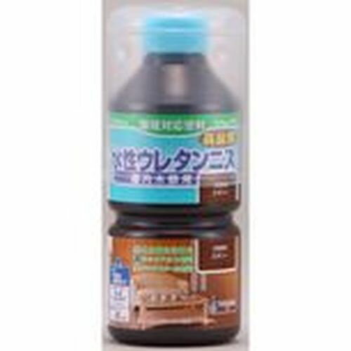 水性ウレタンニス 300ml エボニー 和信ペイント