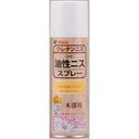 油性ニススプレー 220ml つや消しクリヤー ワシン