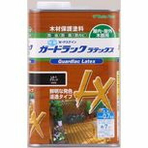樂天商城 - ガードラック ラテックス 水性 0.7kg ブラック 和信ペイント