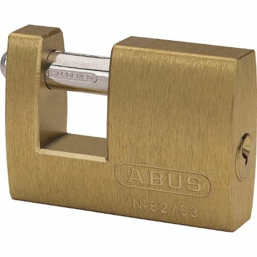 モノブロック カンヌキ式シリンダ南京錠 8290_1402 幅:90mm ABUS