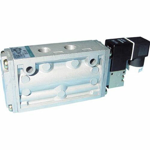 パイロット式5ポート弁セレックスバルブ 4F1シリーズ 切換位置シングル 4F11006AC100V_8527 接続口径:R..