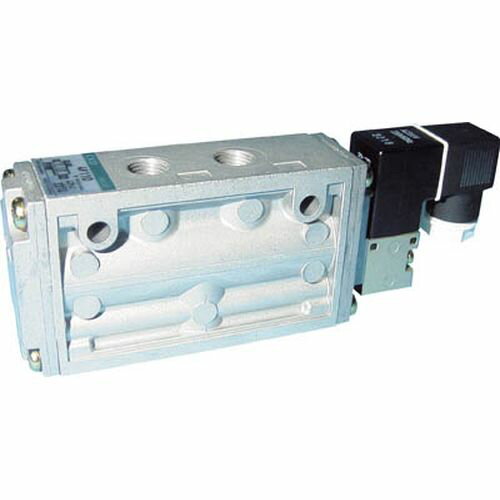 パイロット式5ポート弁セレックスバルブ 4F1シリーズ 切換位置シングル 4F11008AC200V_8527 接続口径:R..