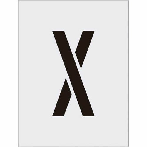 ステンシル AST76_1358 X/250×125mm IM