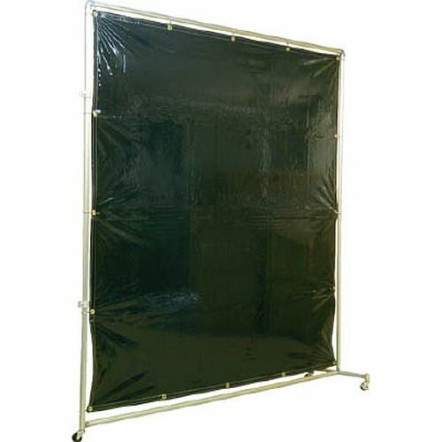 遮光フェンスアルミパイプ 2×2 接続キャスター YS22JCDG_8097 ダークグリーン 吉野