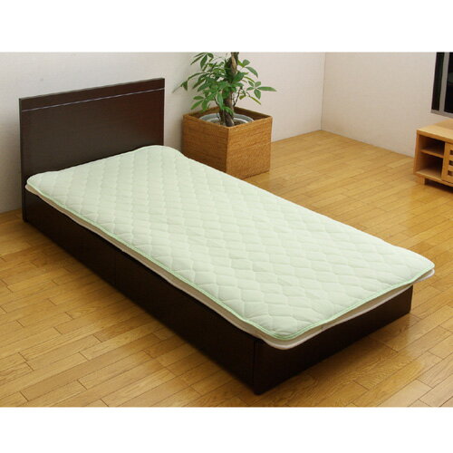 ヒバエッセンス使用 敷きパッド 『ヒノール』 グリーン ダブル 140×205cm グリーン ダブル グリーン ダブル IKEHIKO