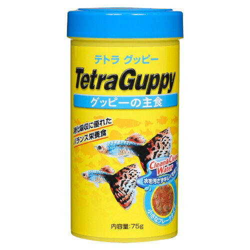 テトラ グッピー 75g バランス栄養食 75g テトラ