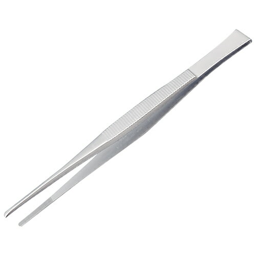 樂天商城 - プロ用ピンセット K-17V18A 全長：180mm/直 KFI