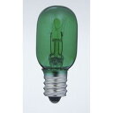 DCMオンラインで買える「ELPA 生地色ナツメ球5W G-05H(G グリーン|生活用品 生活家電・AV 電球・蛍光管 電球」の画像です。価格は90円になります。