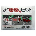 超速乾30分セメント 1KG ホワイト 家庭化学工業