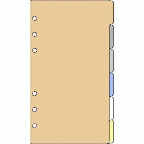 手帳 リフィル カラーインデックス DR318 レイメイ藤井