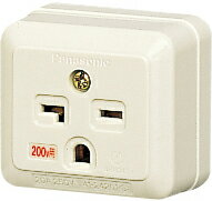 15A・20A兼用接地角型コンセント WK3811 施設向工事用配線器具 Panasonic