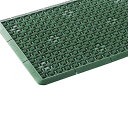 泥っぷマット F1853G_2101G グリーン 長さ:750×幅:450mm コンドル