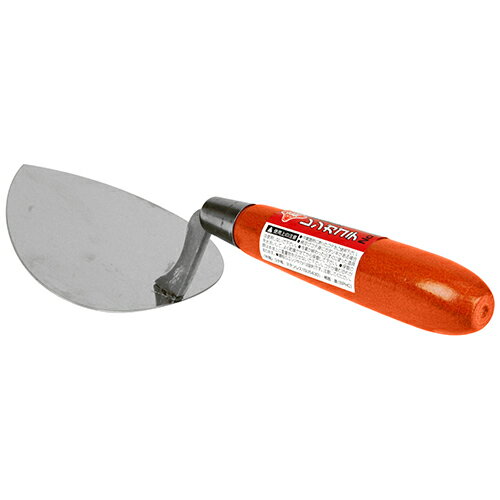 ステンレスレンガ鏝 縦110×横80×奥260mm 赤長