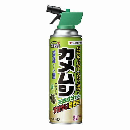 【10%OFFクーポン 24日20:00〜25日23:59】住友化学園芸 カメムシエアゾール 480ml|ガーデニング園芸用品 園芸用品 家庭用薬品 殺虫剤のサムネイル