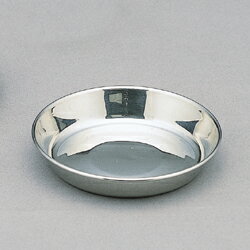 ステンレス製食器(猫用) SSA-100 直径117×高さ21mm アイリスオーヤマ
