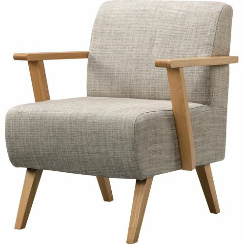 リビングダイニングソファ RTO-741NA ナチュラル 1人掛け 東谷