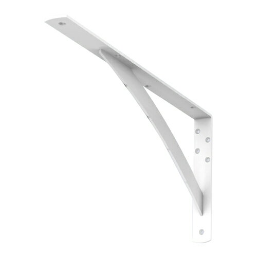 カウンターブラケット 1本 LY-835 鉄/艶有りホワイト 38×250×500mm SPG