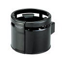 ドリンクホルダー クワトロ CZ395 ブラック CARMATE