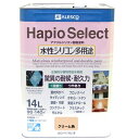 水性シリコン多用途 ハピオセレクト 14L クリーム色 カンペハピオ