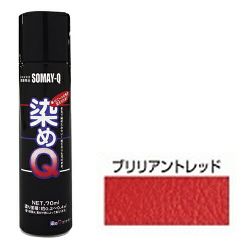 ミニ染めQエアゾール70mL ブリリアントレッド 染めQ